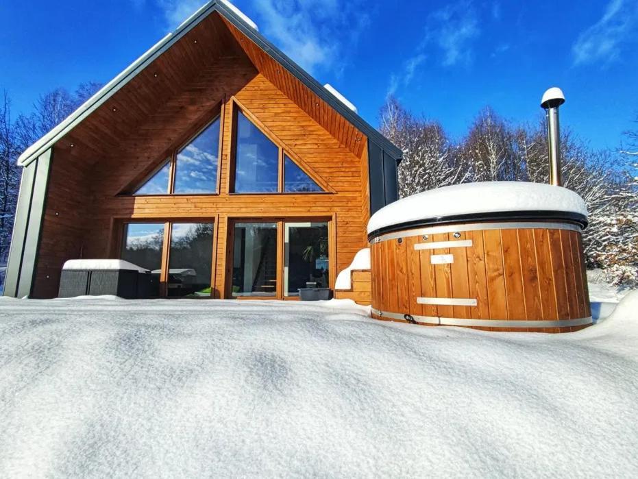 Villa Miedzy Drzewami Biecz Exterior foto